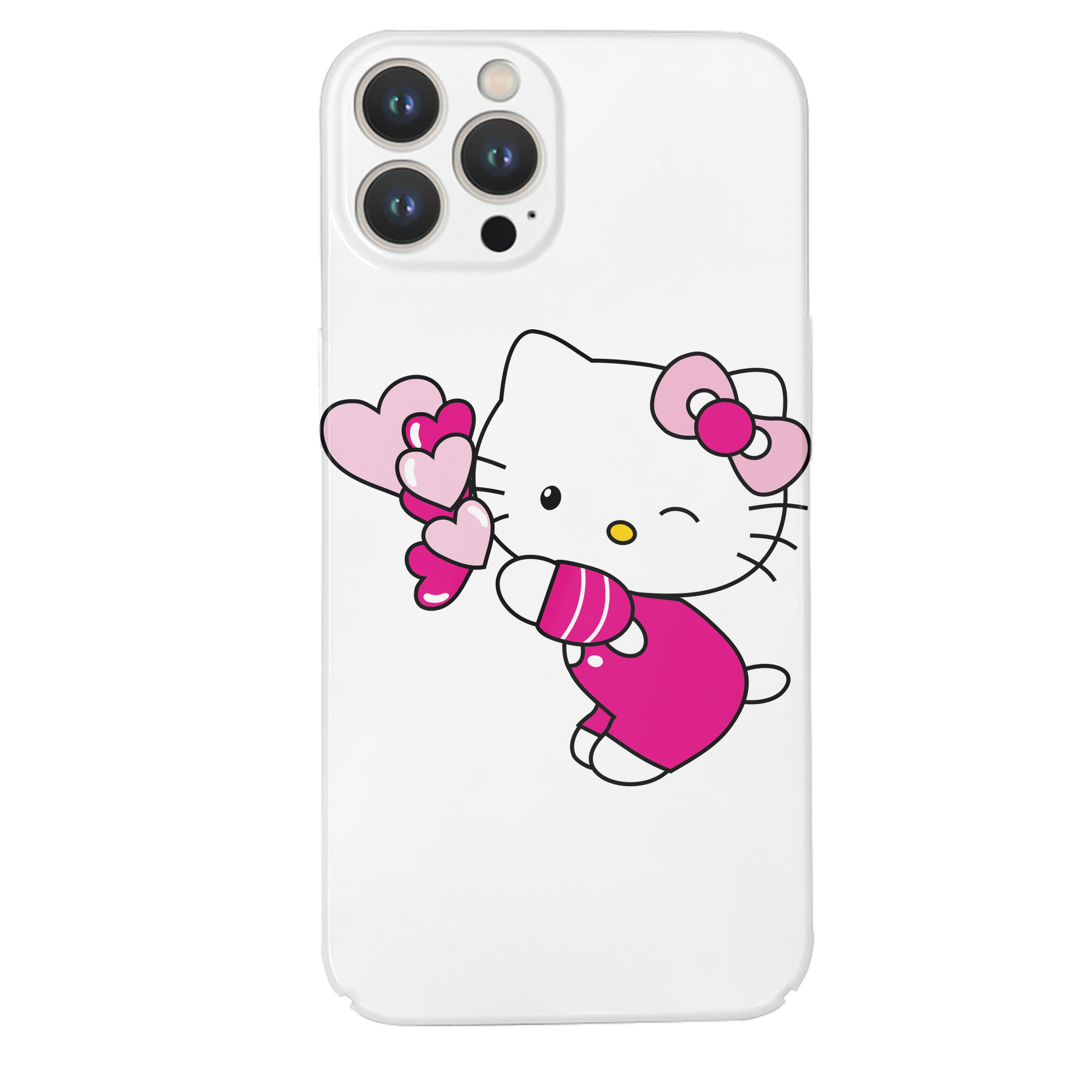（画像用） Hello Kitty ハローキティ 【iPhone 14シリーズ対応】ハードケース
